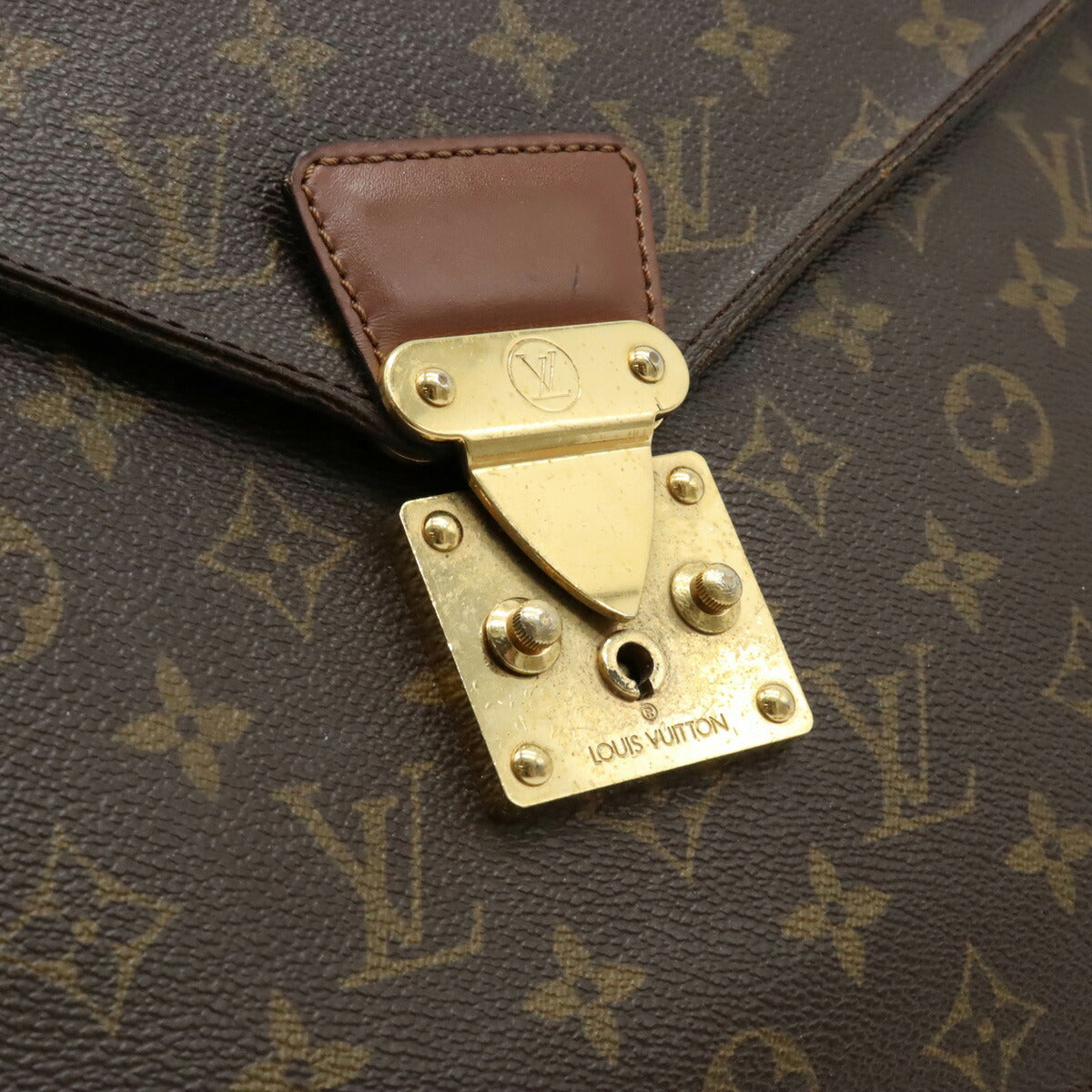 Louis Vuitton Monogram Briefcase M53338 in Good Condition