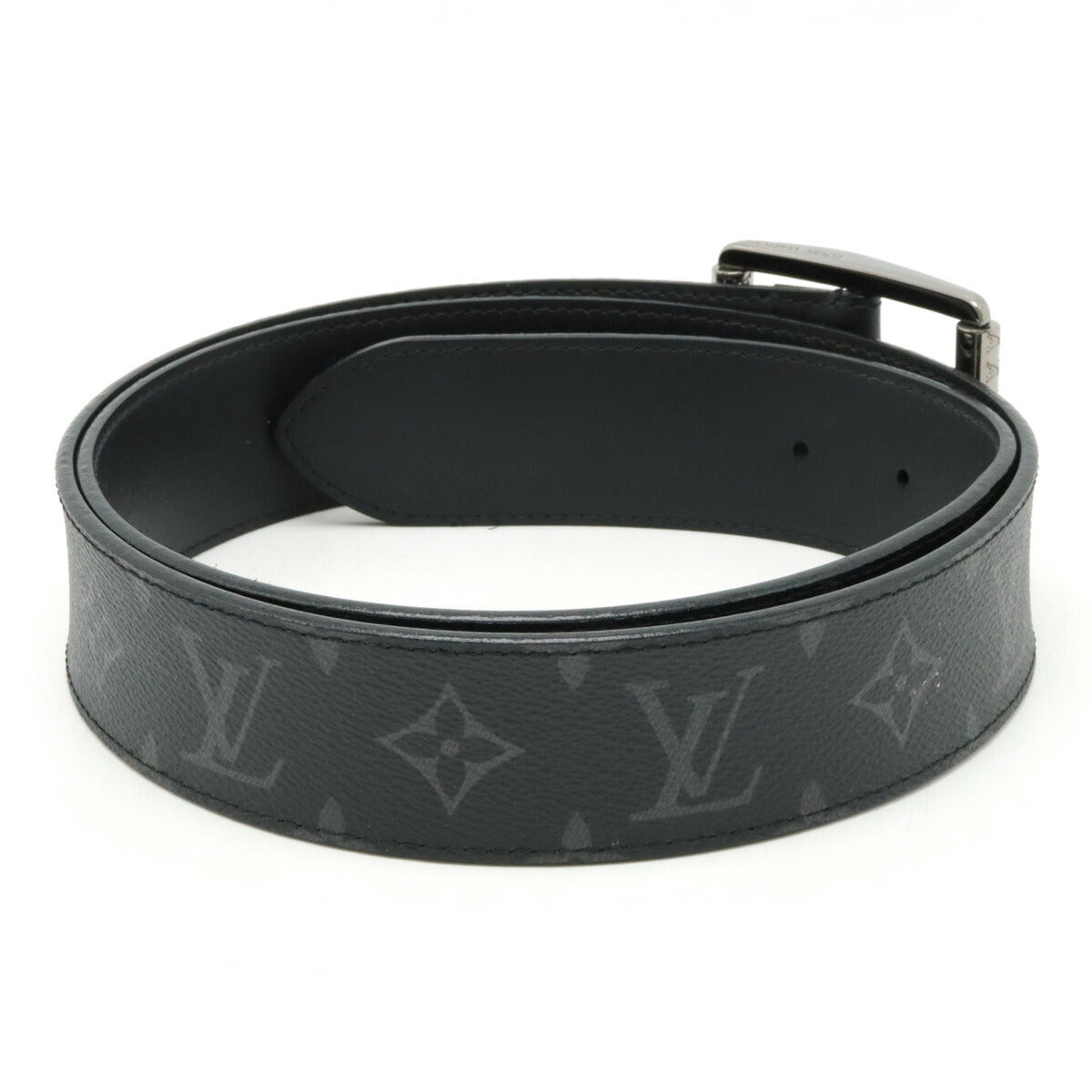 Louis Vuitton Monogram Eclipse Reversible Belt in Great Condition