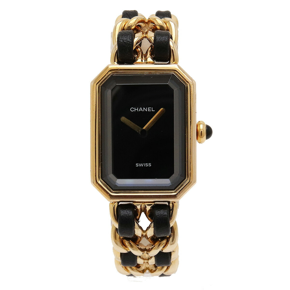 Chanel Premiere Quartz Watch Gold H0001