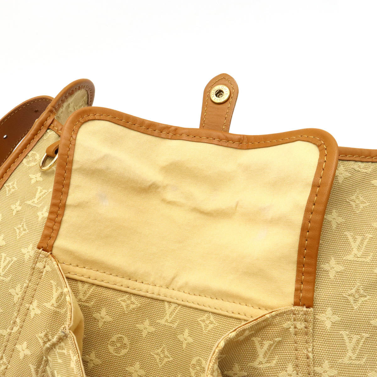 Louis Vuitton Monogram Mini Canvas Leather Shoulder Bag M92323 in Great Condition