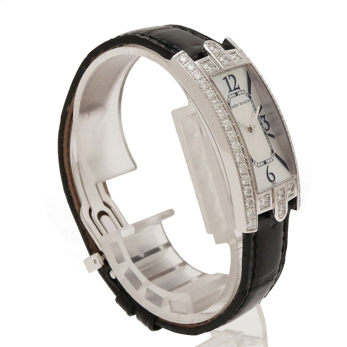 Harry Winston Avenue C Mini Diamond Quartz Watch