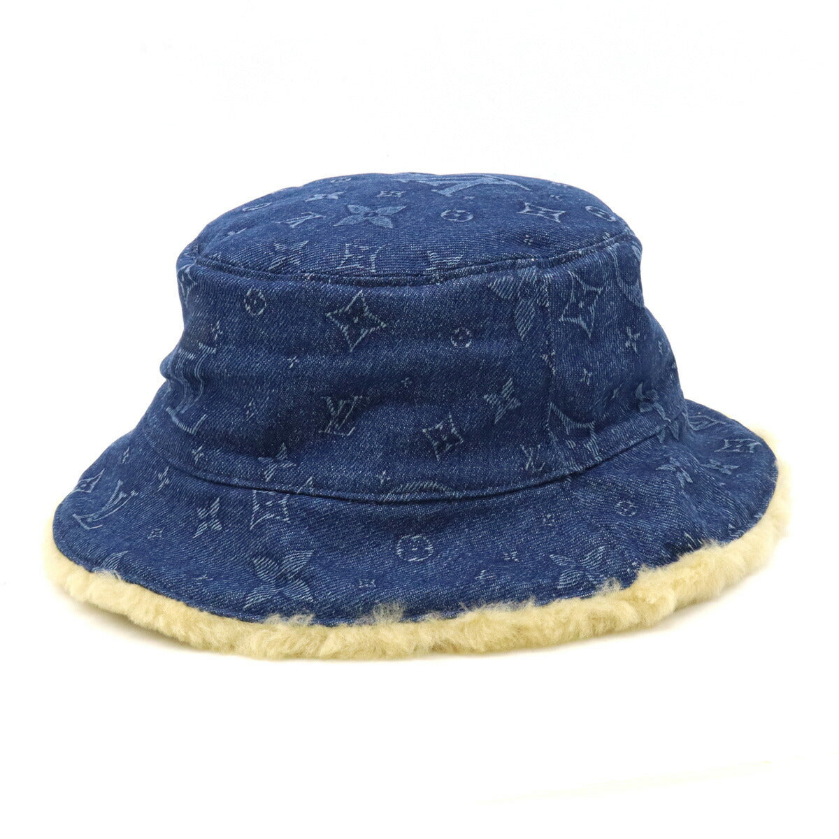 Louis Vuitton Shearling Monogram Hat M77127