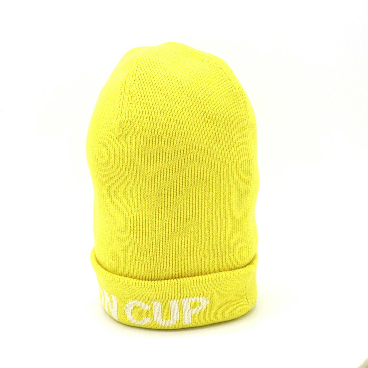 Louis Vuitton LV Cup Logo Knit Cap Yellow