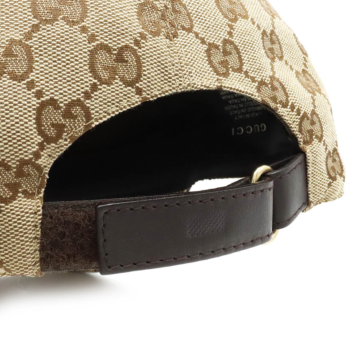 Gucci GG Canvas Web Line Baseball Cap