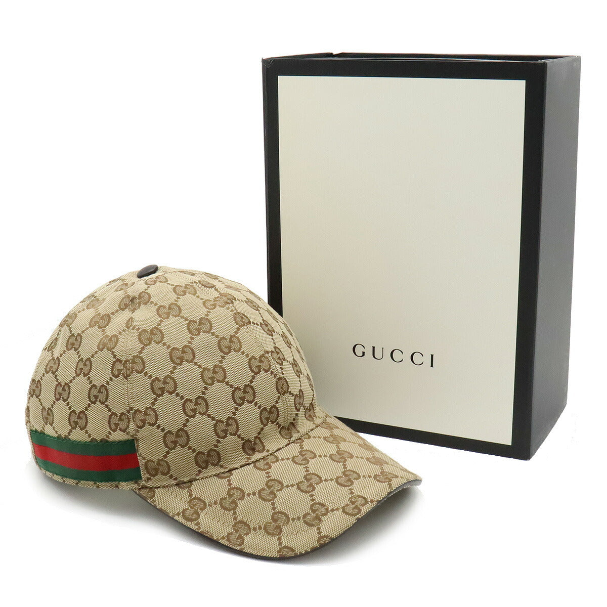 Gucci GG Canvas Web Line Baseball Cap