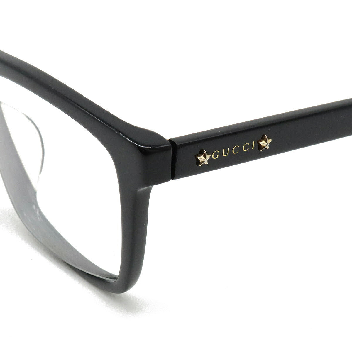 Gucci Eyeglasses Black Star Studs GG0268OA