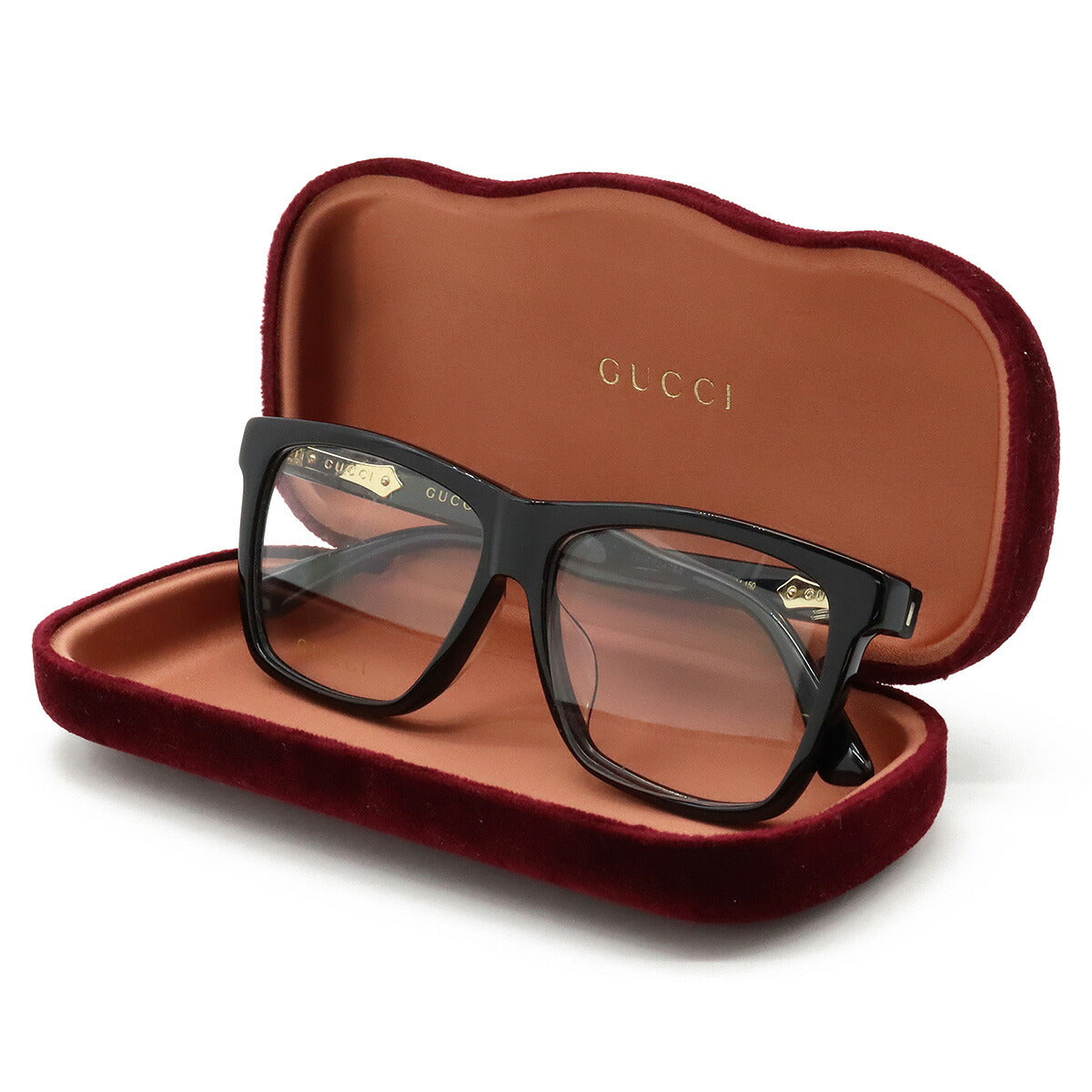 Gucci Eyeglasses Black Star Studs GG0268OA