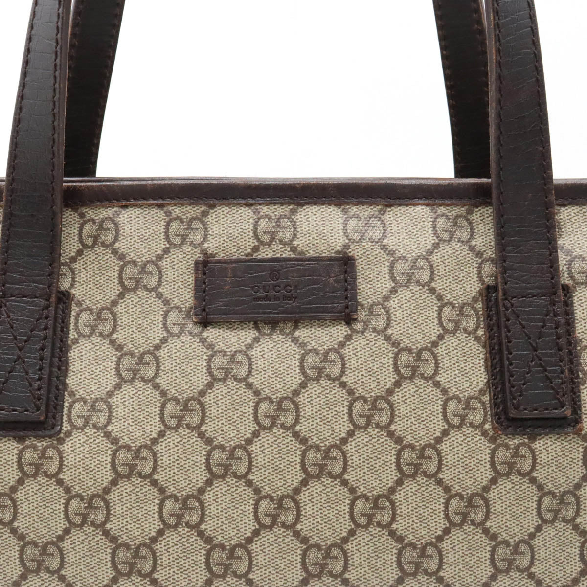 Gucci GG Supreme GG Plus Tote Bag 181086 in Very Good Condition