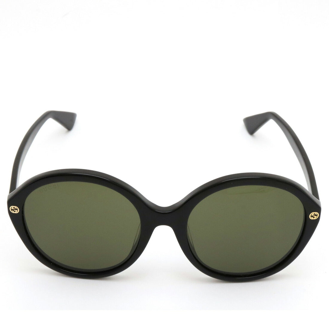 Gucci Sunglasses Round Shape Green Black GG0023SA