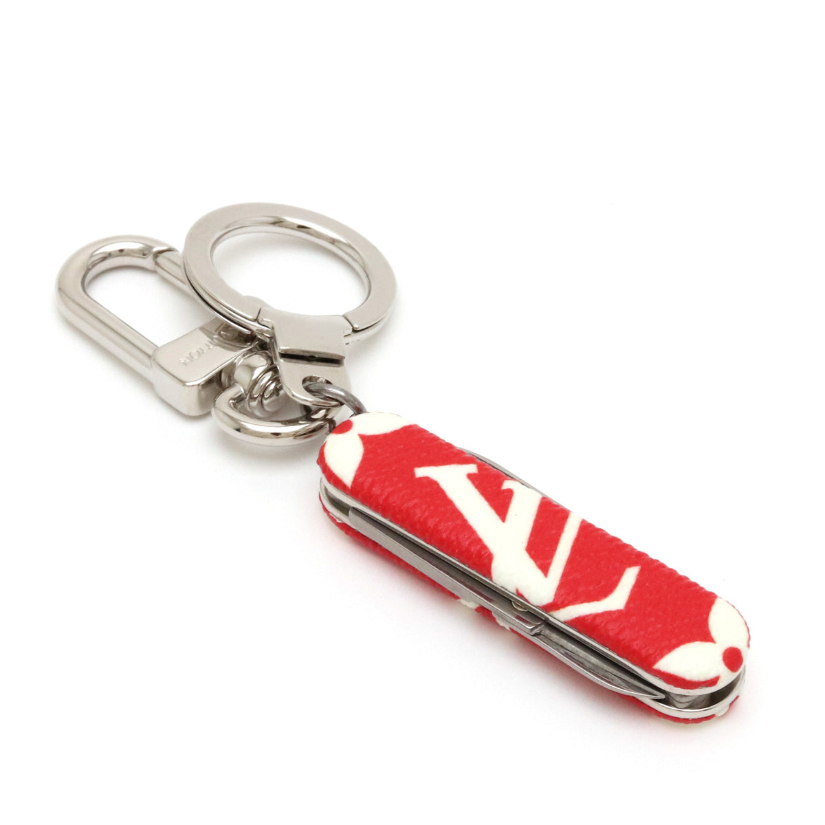 Louis Vuitton Monogram Pocket Knife Keychain MP2070 in Pristine Condition