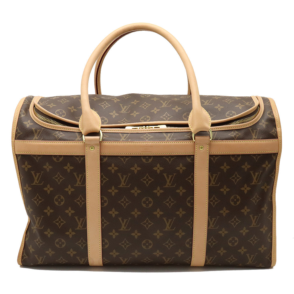 Louis Vuitton Monogram Sac Chien 50 Pet Carrier M42021 in Great Condition