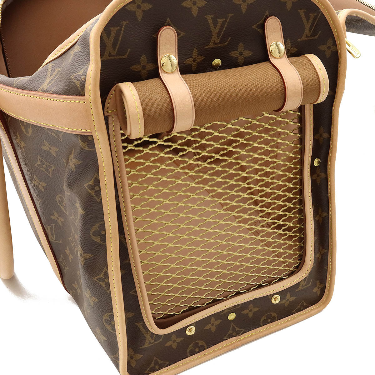 Louis Vuitton Monogram Sac Chien 50 Pet Carrier M42021 in Great Condition