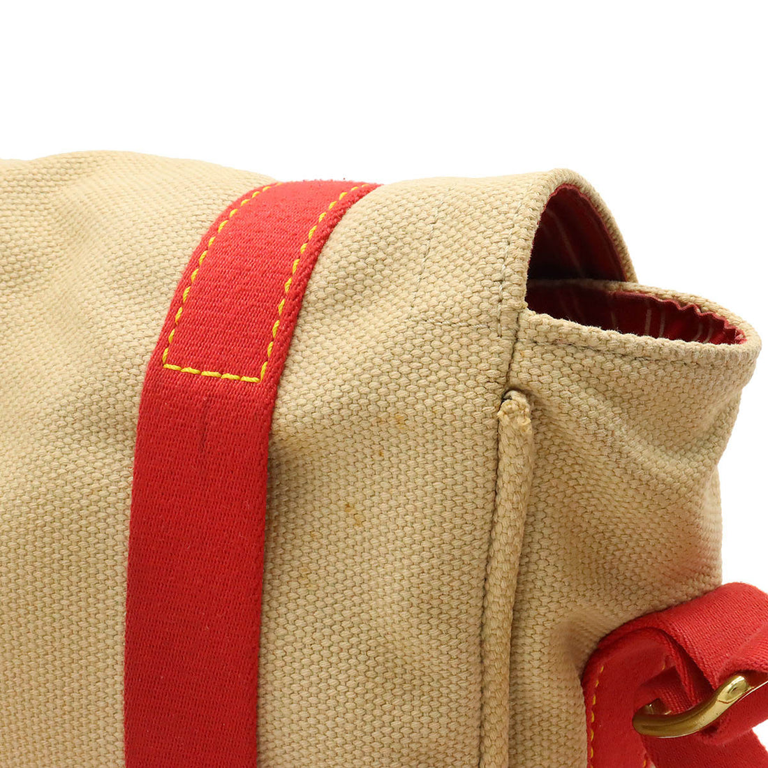 Louis Vuitton Antigua Besace PM Canvas Shoulder Bag M40041