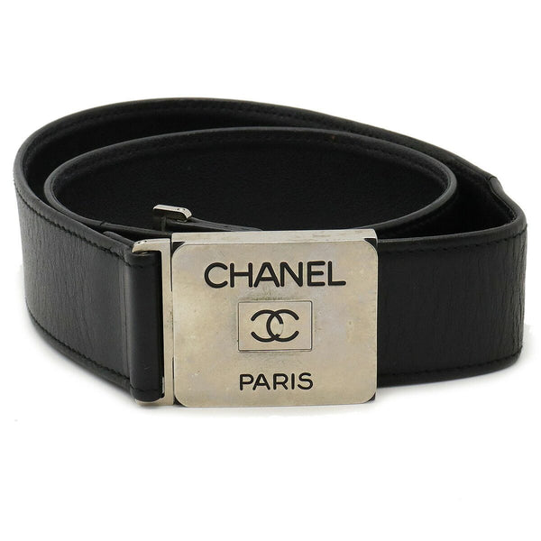 Chanel Coco Mark Leather Belt