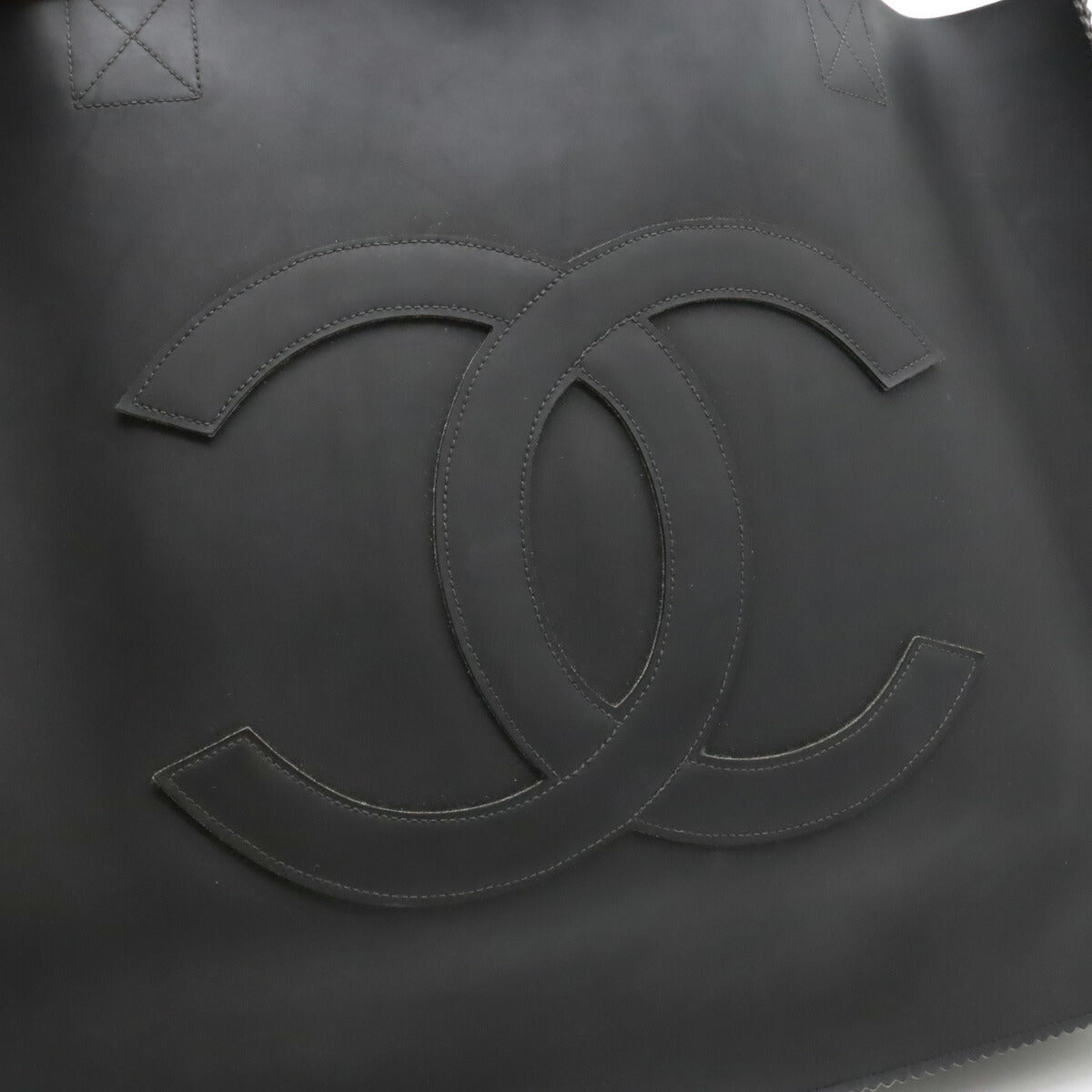 Chanel Coco Mark Rubber Tote Bag