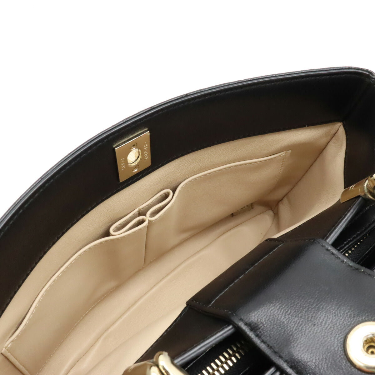 Chanel Matelasse Coco Mark Leather Handbag