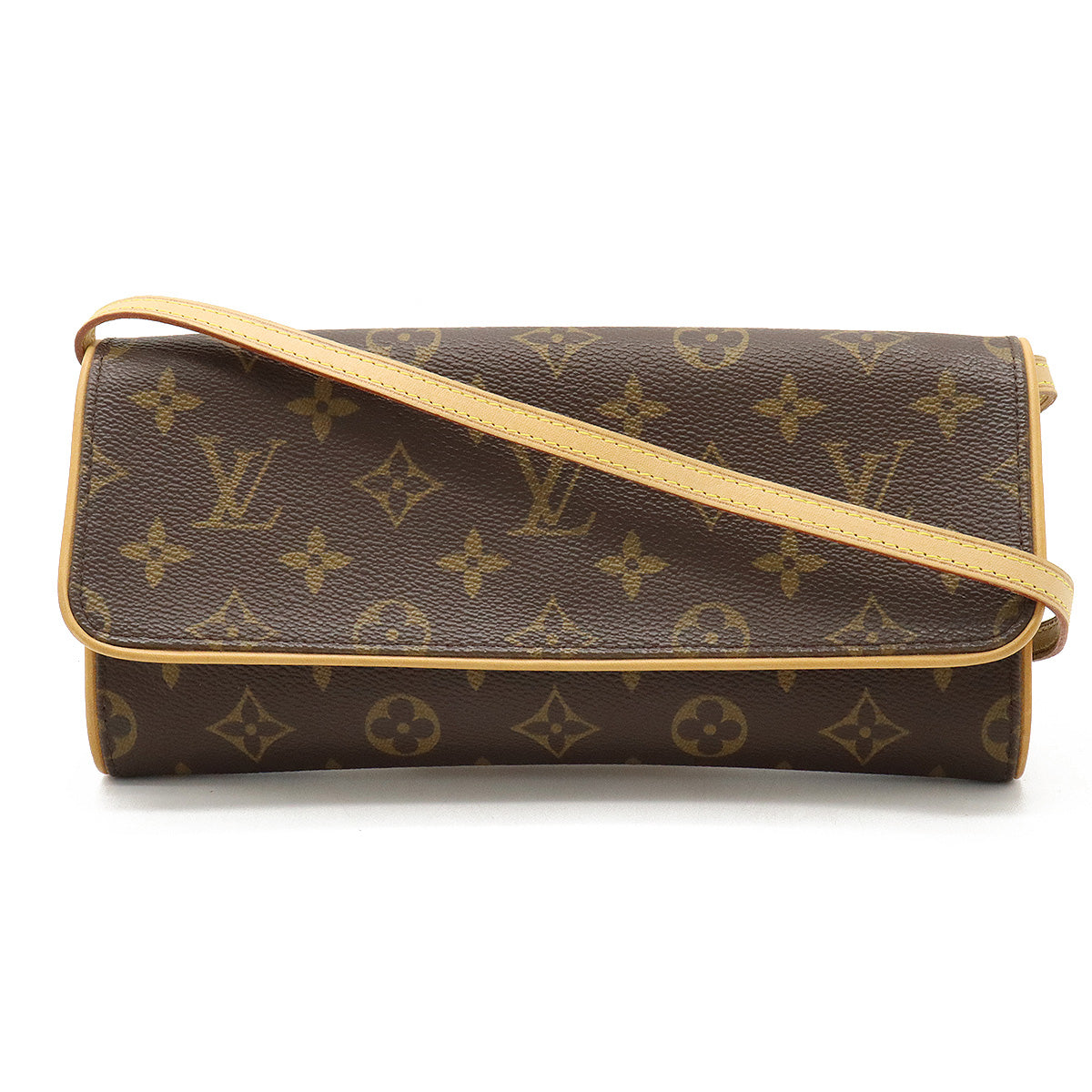 Louis Vuitton Monogram Pochette Twin GM Shoulder Bag M51852 in Great Condition