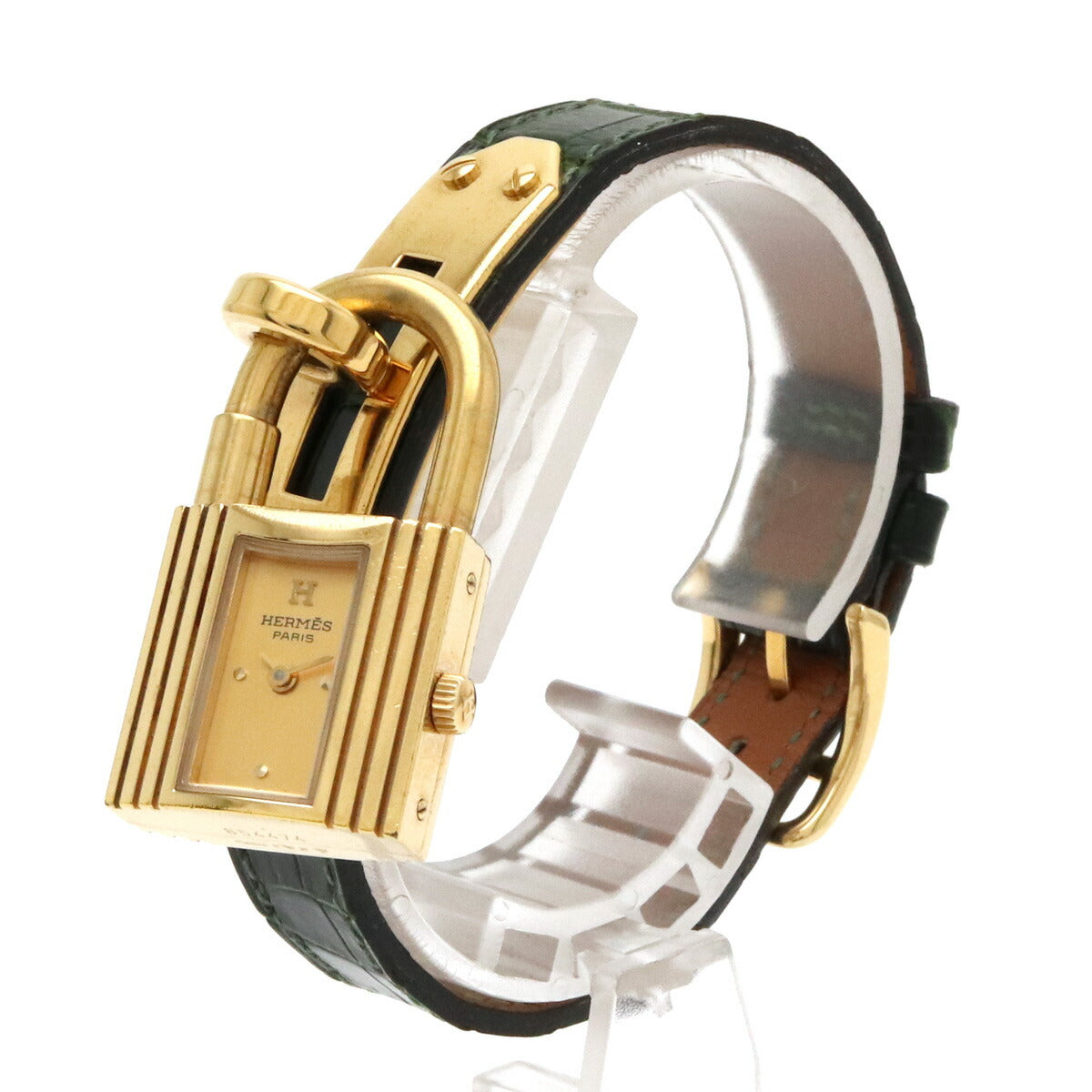 Hermes Kelly Watch Gold Dial Quartz