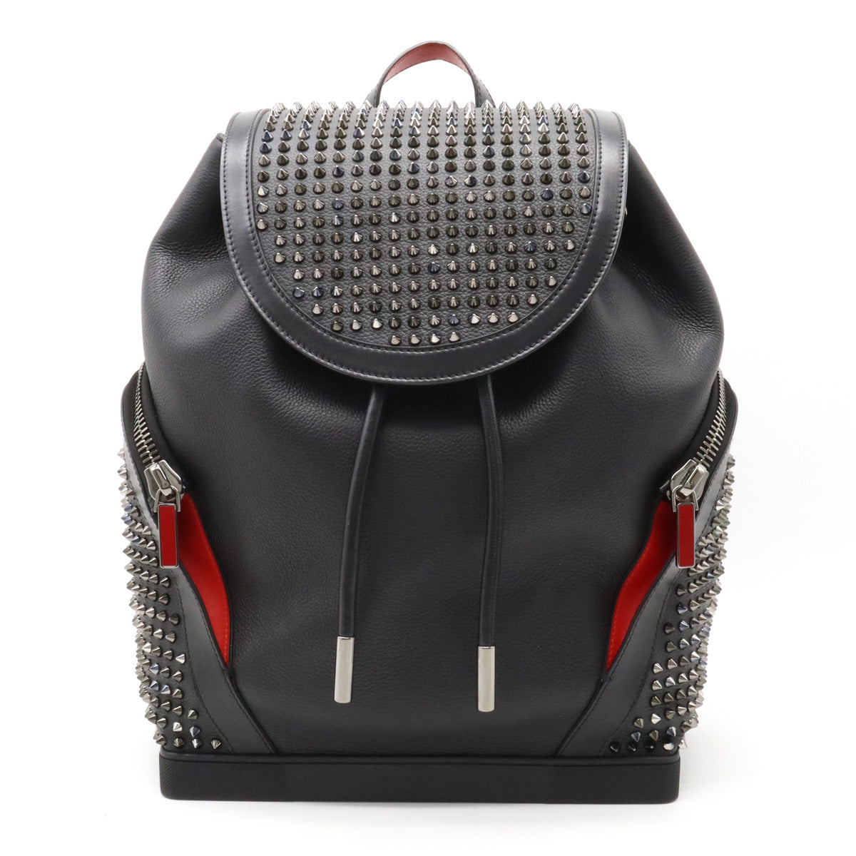 Christian Louboutin Leather Explorer Funk Spike Studs Backpack in Great Condition