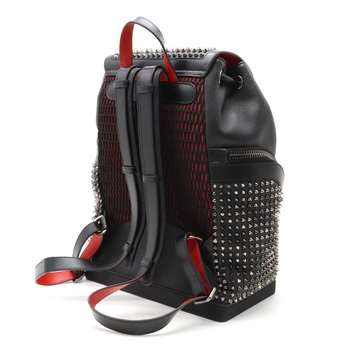 Christian Louboutin Leather Explorer Funk Spike Studs Backpack in Great Condition