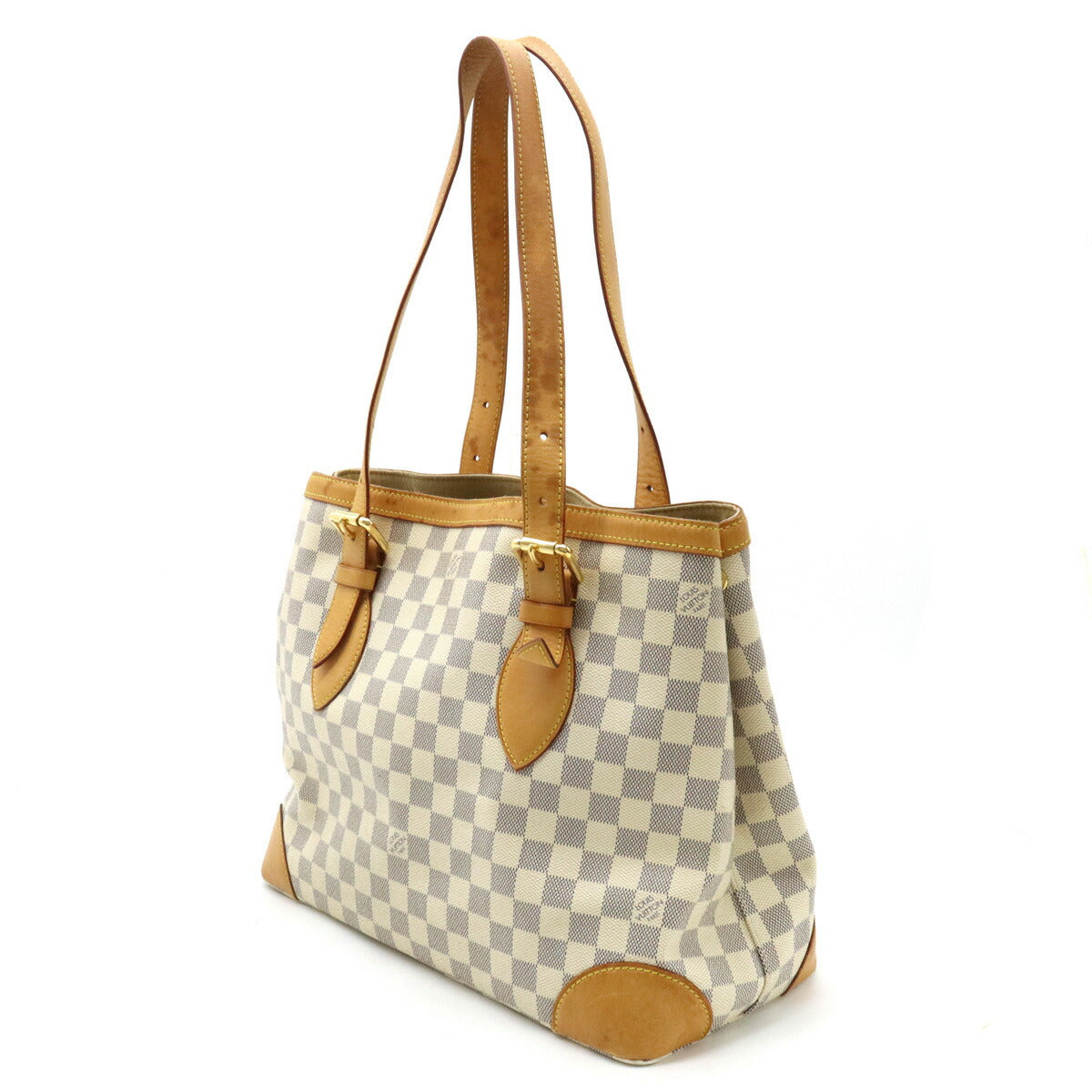 Louis Vuitton Damier Azur Hampstead MM Tote Bag