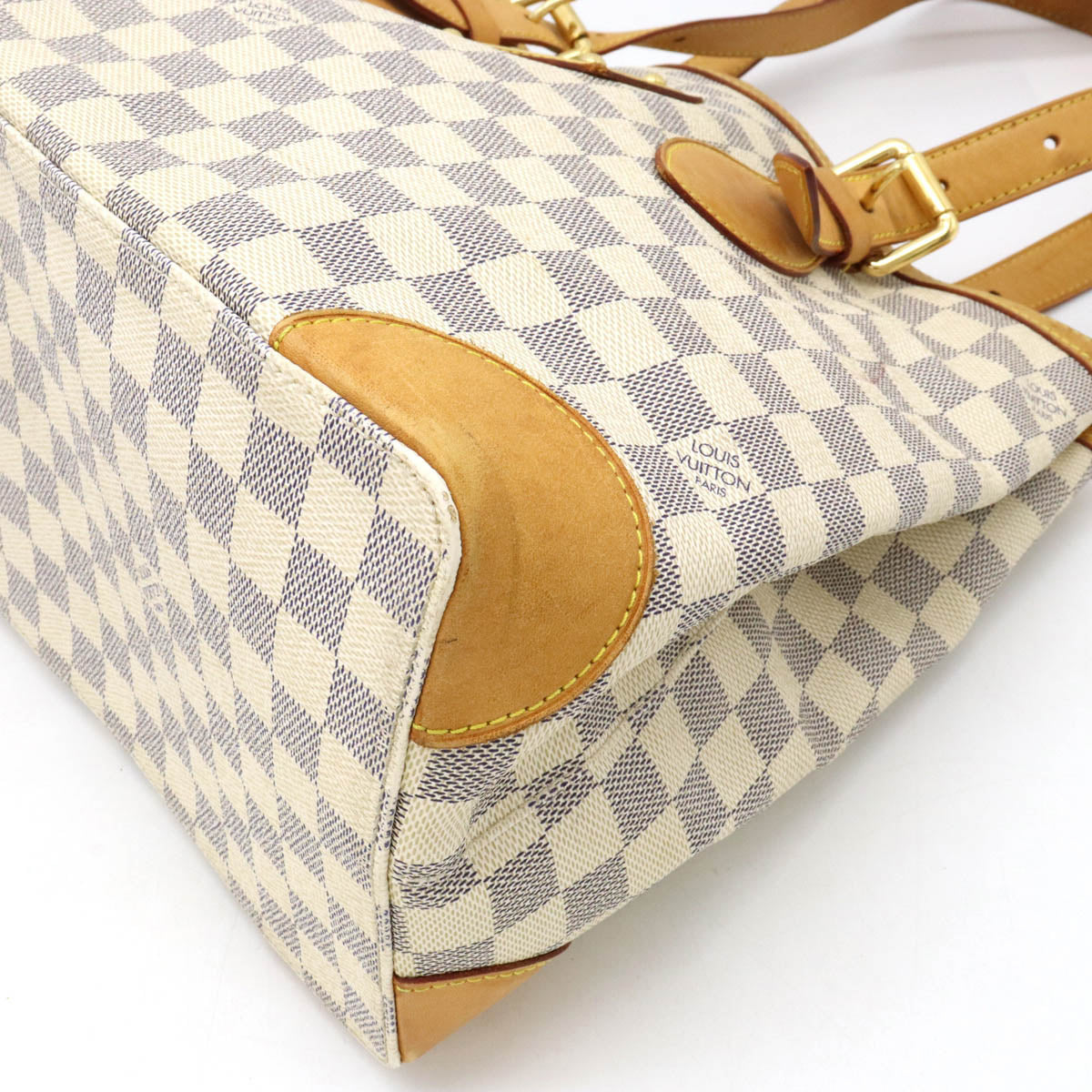 Louis Vuitton Damier Azur Hampstead MM Tote Bag