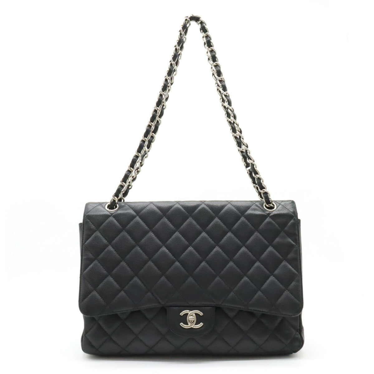 Chanel Leather Matelasse Chain Shoulder Bag