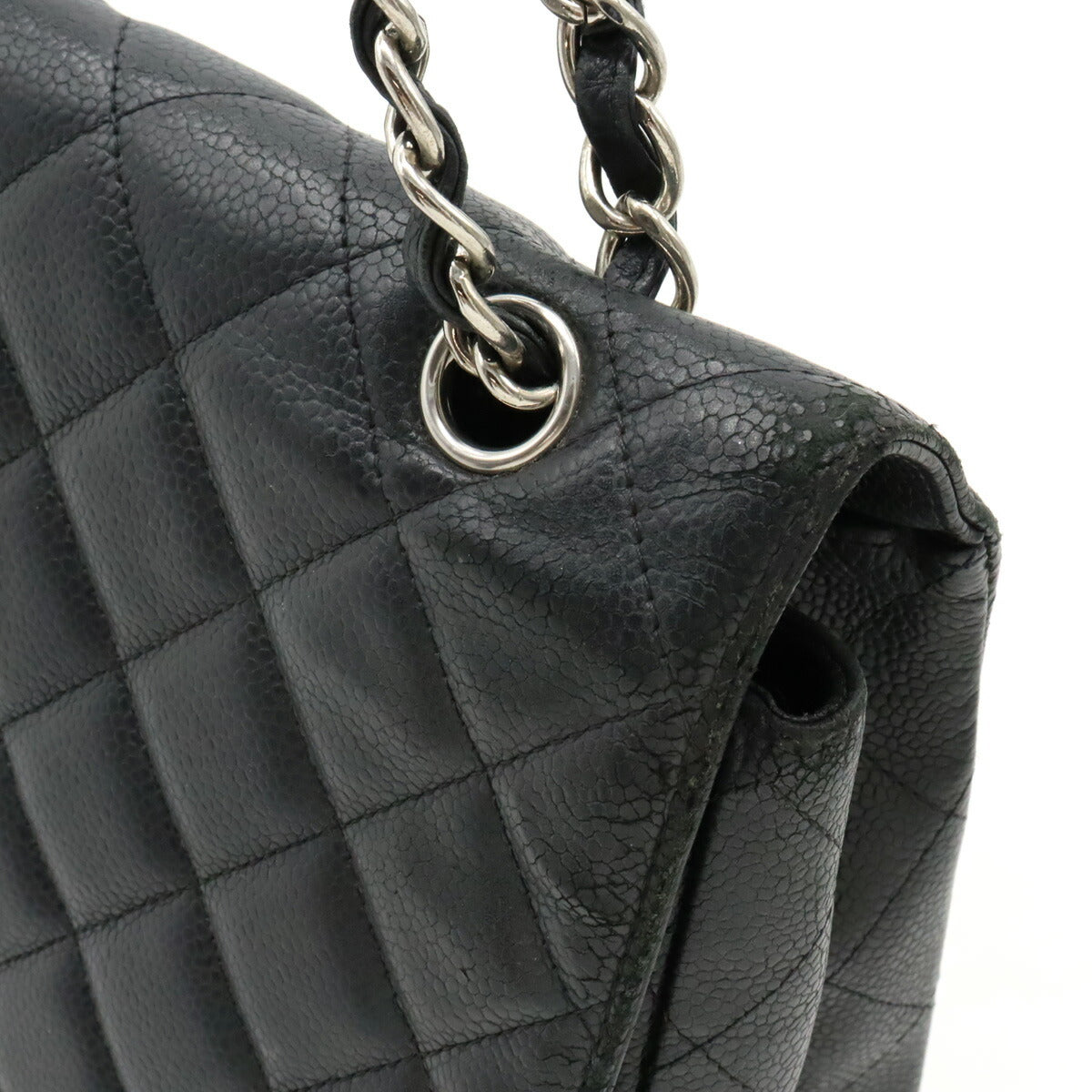 Chanel Leather Matelasse Chain Shoulder Bag