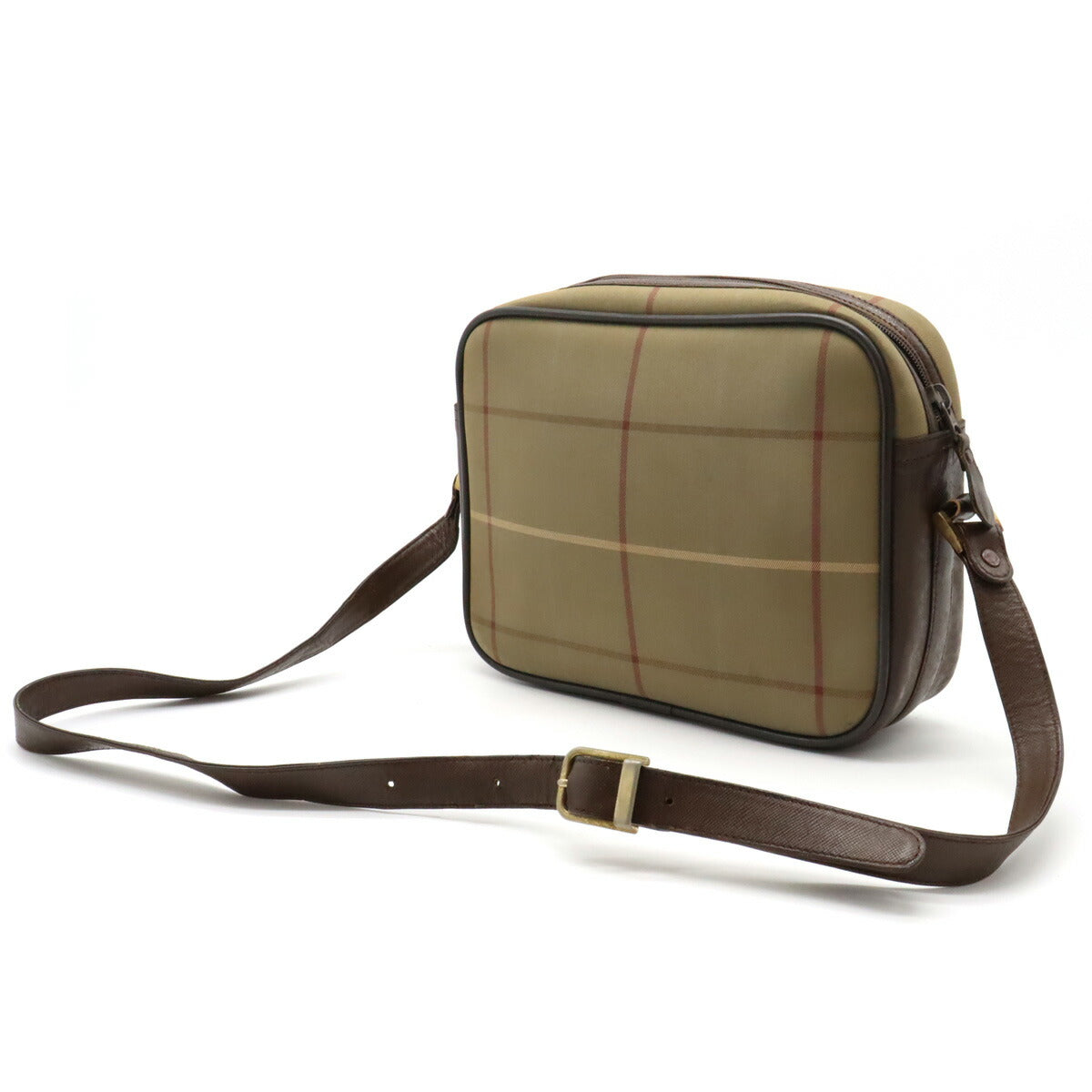 Burberry Canvas Leather Shoulder Bag