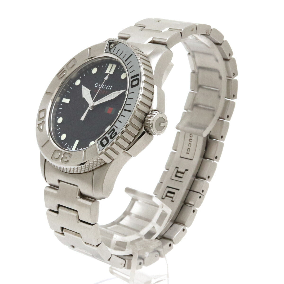 Gucci G-Timeless Sport Quartz Watch Black Dial