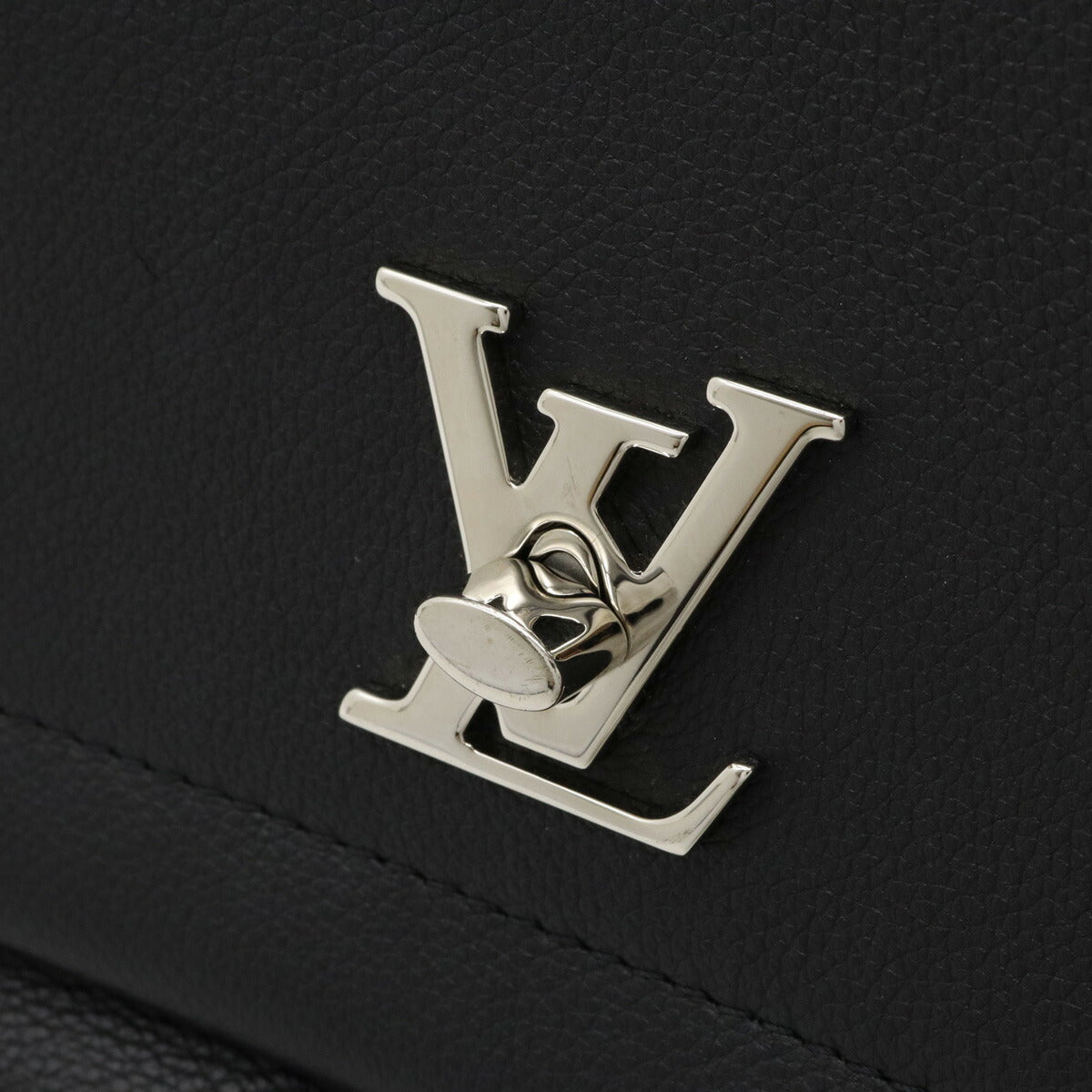 Louis Vuitton Lockme Cartable Handbag Black