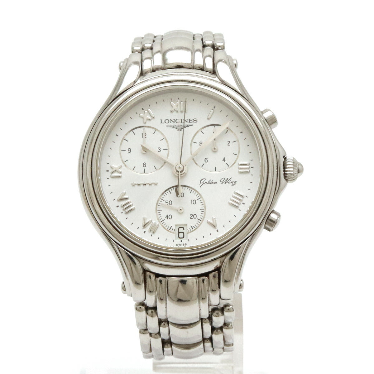 Longines Golden Wing Chronograph Quartz Watch L3.610.4