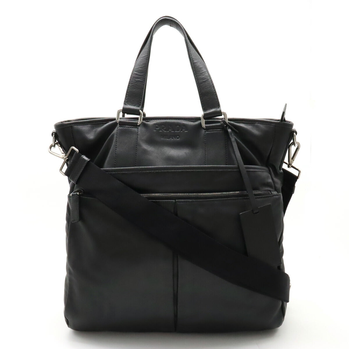 Prada Leather Tote Bag VA0942