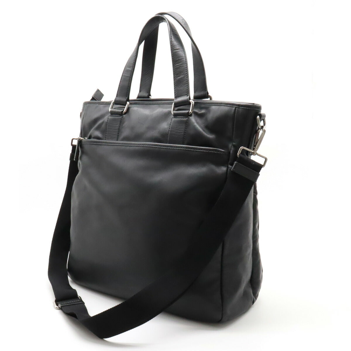 Prada Leather Tote Bag VA0942