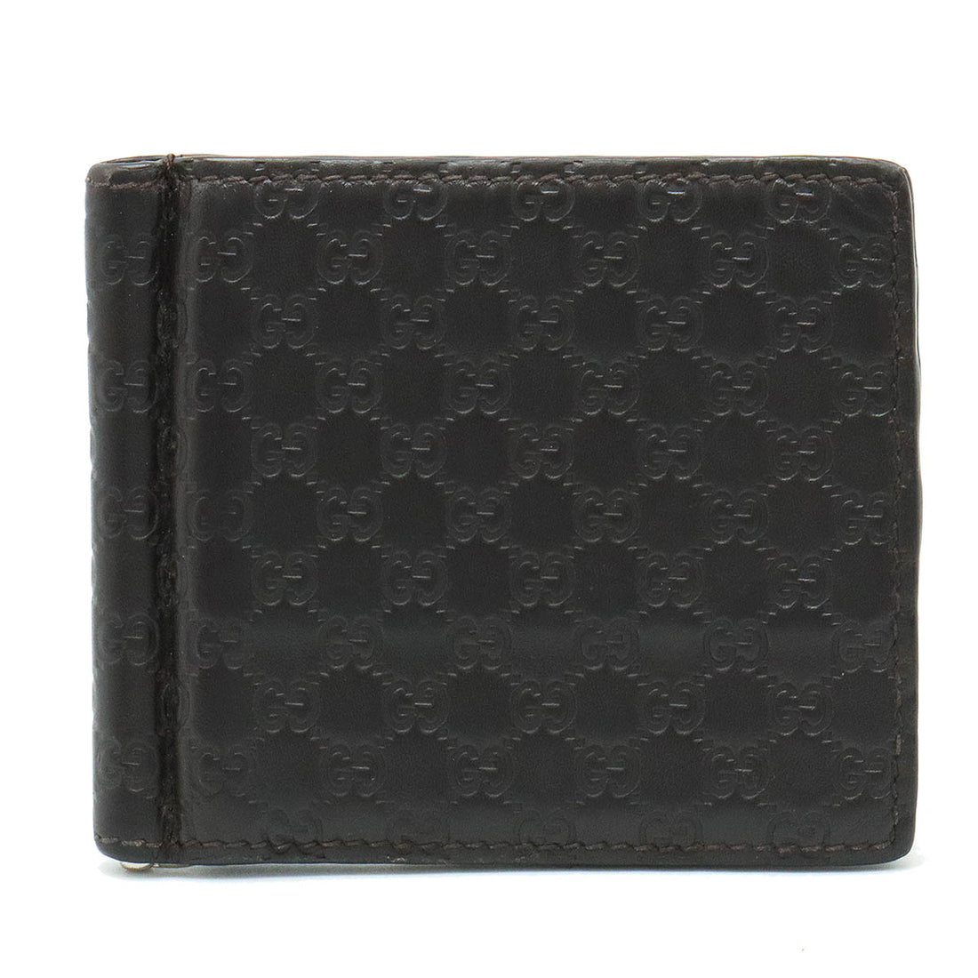 Gucci Leather Microguccissima Bifold Wallet