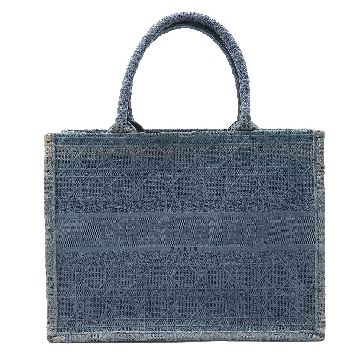 Dior Book Tote Canvas Bag Blue