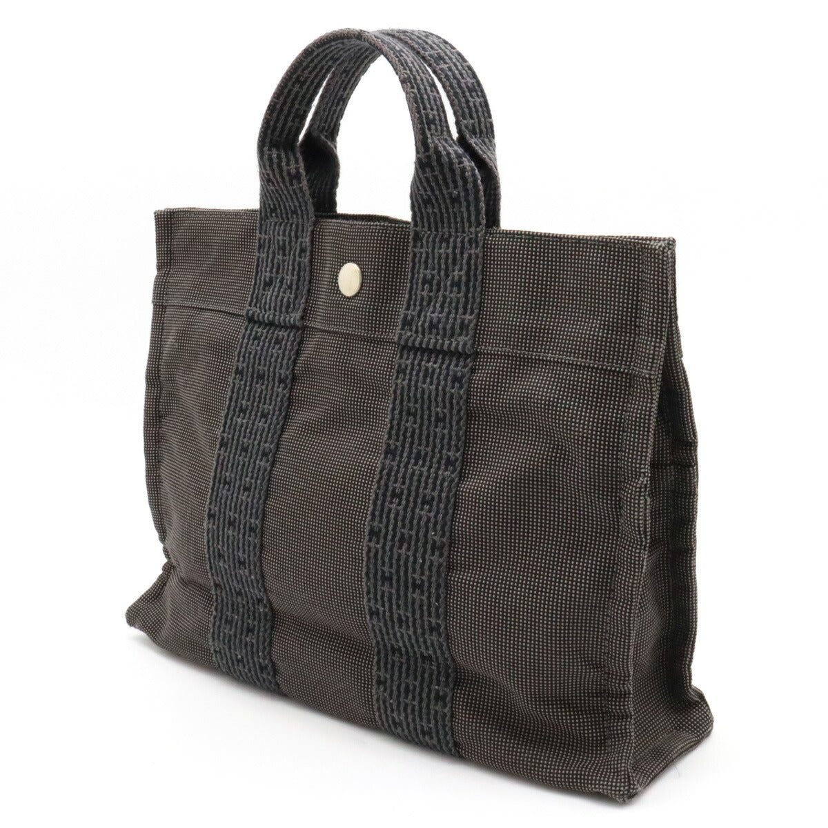 Hermes Nylon Canvas Herline Tote PM Bag