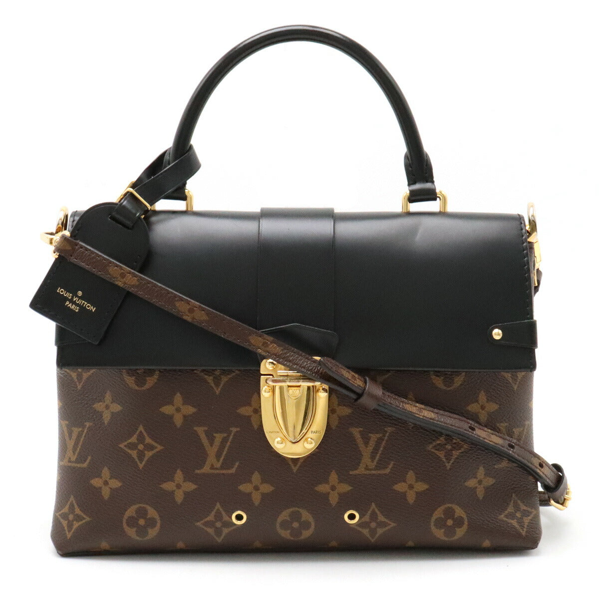 Louis Vuitton Monogram One Handle Flap Bag MM in Very Good Condition