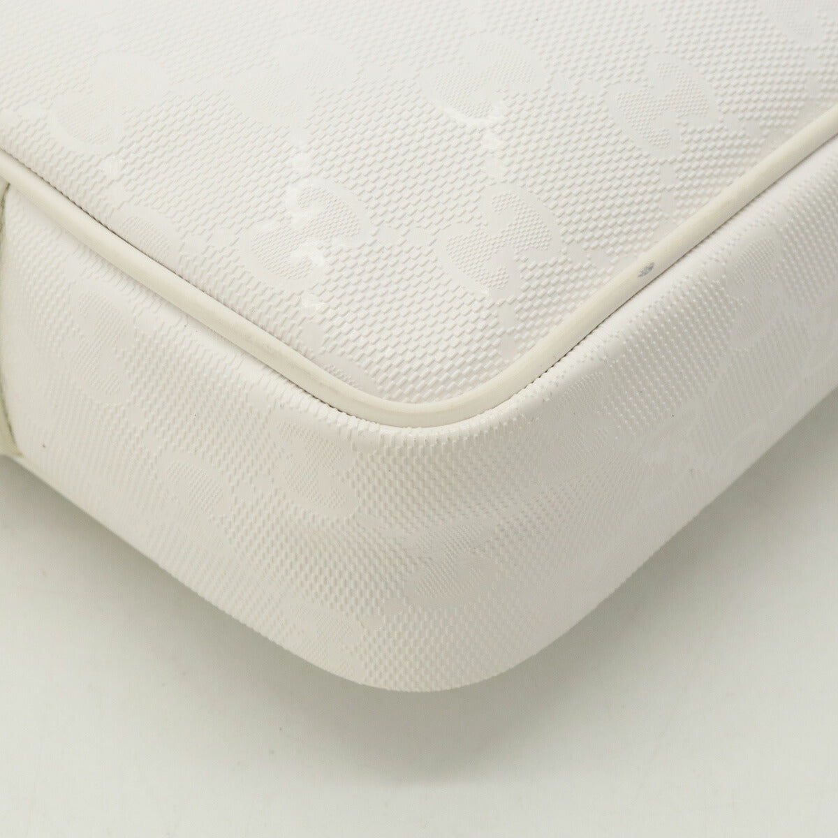 Gucci GG Imprime Shoulder Bag White