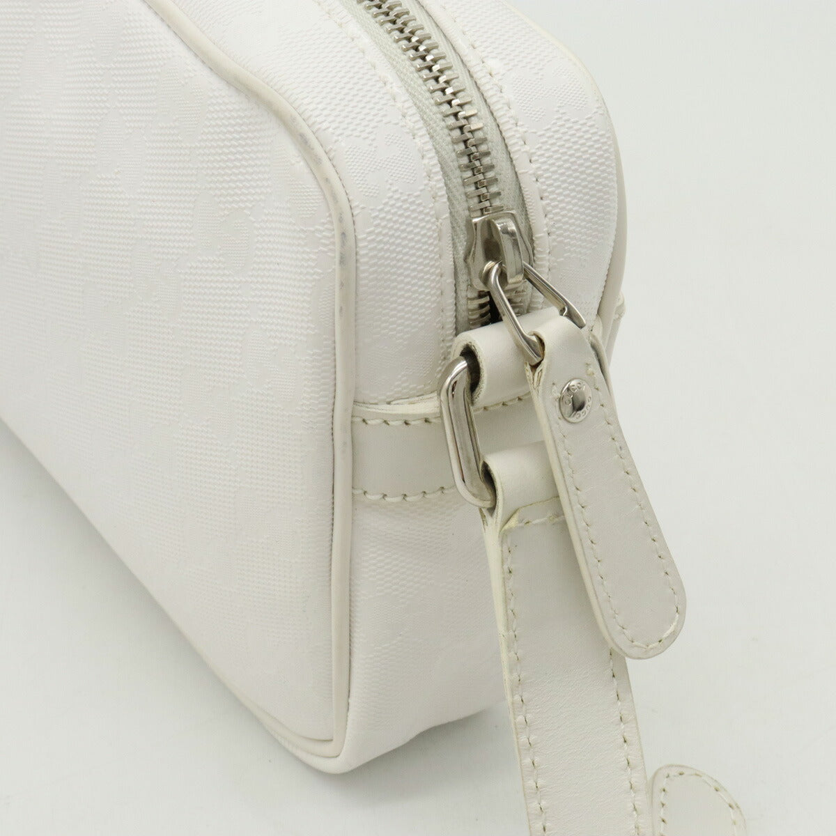 Gucci GG Imprime Shoulder Bag White