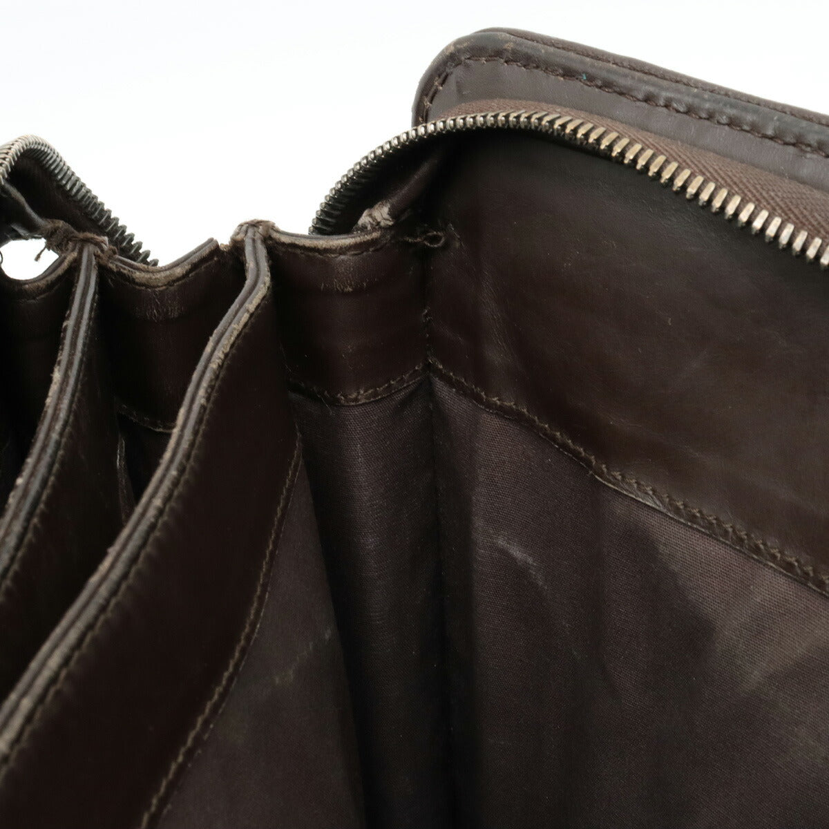 Bottega Veneta Leather Intrecciato Briefcase