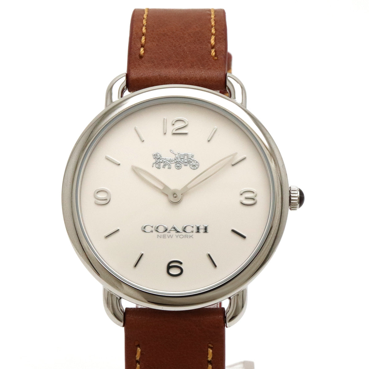 Coach Men's Silver Dial Quartz Watch