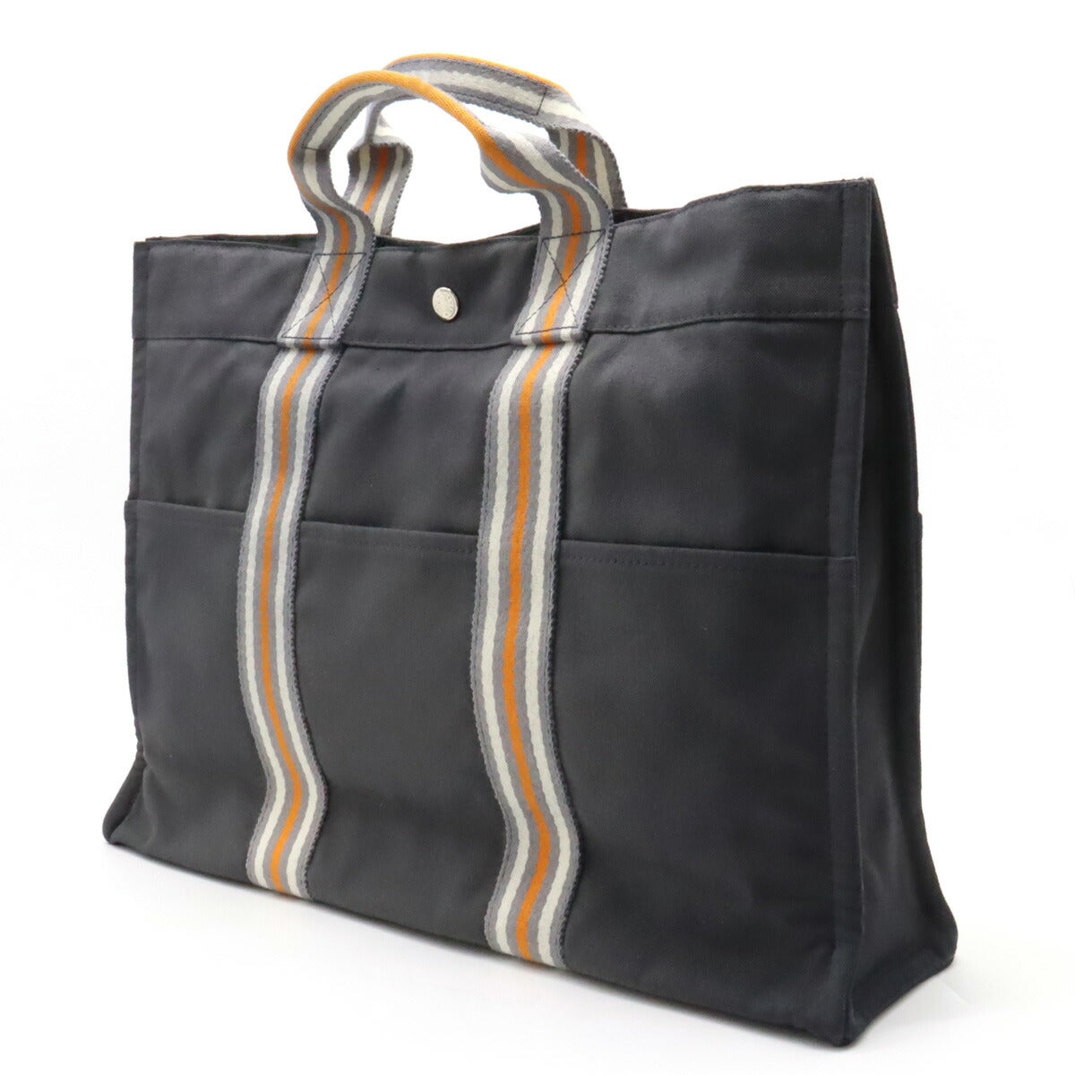 Hermes Canvas Tote Bag