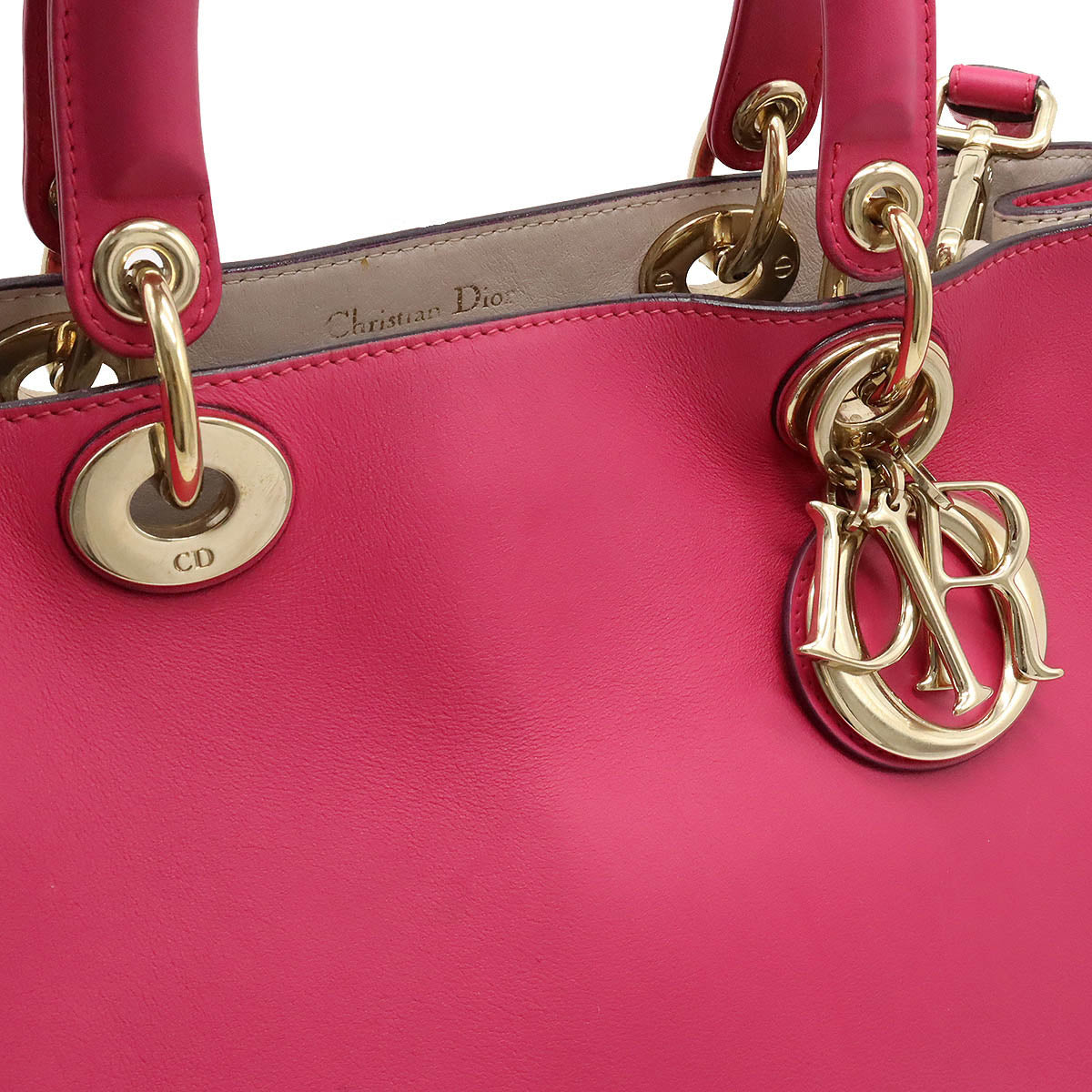 Dior Diorissimo Leather Handbag