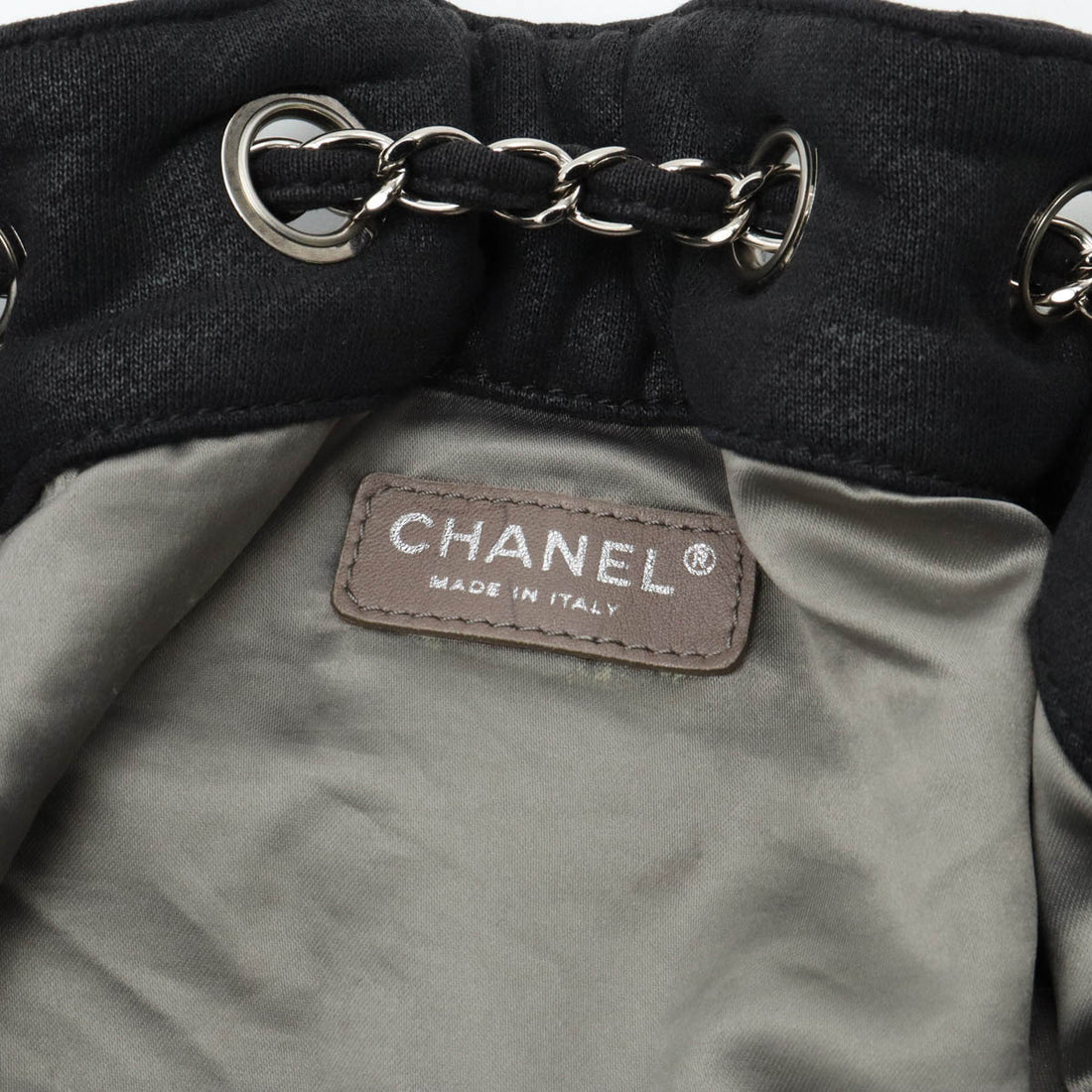 Chanel Cotton Jersey Coco Cabas Tote Bag