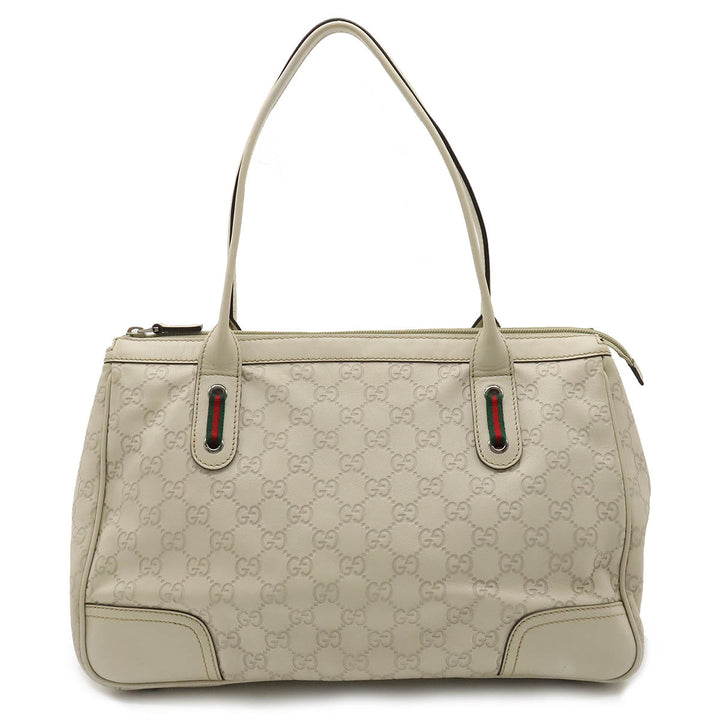 Gucci Leather Sherry Line Tote Bag