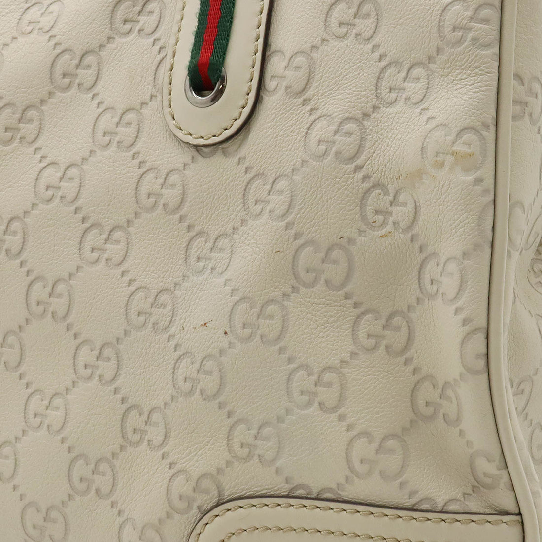 Gucci Leather Sherry Line Tote Bag