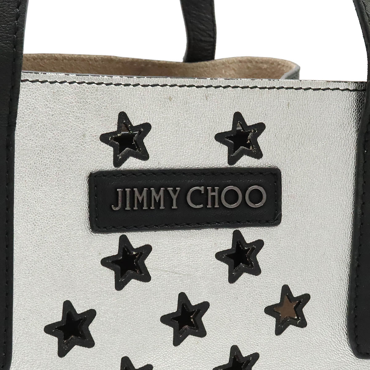 Jimmy Choo Leather Pimlico Tote Bag