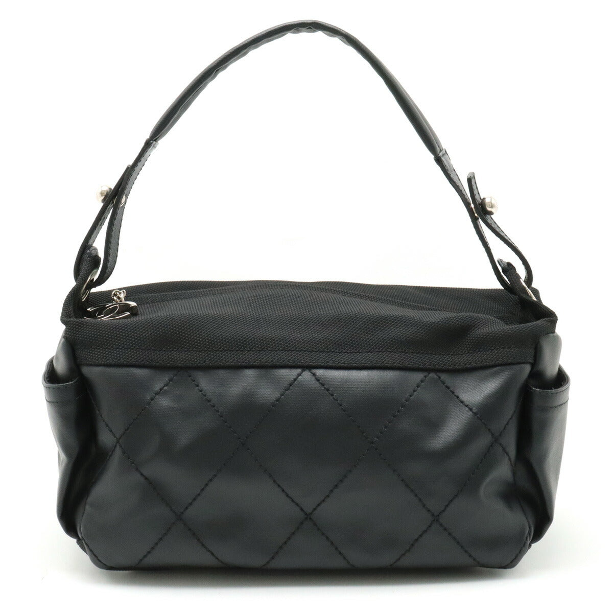 Chanel Paris Biarritz Shoulder Bag Black