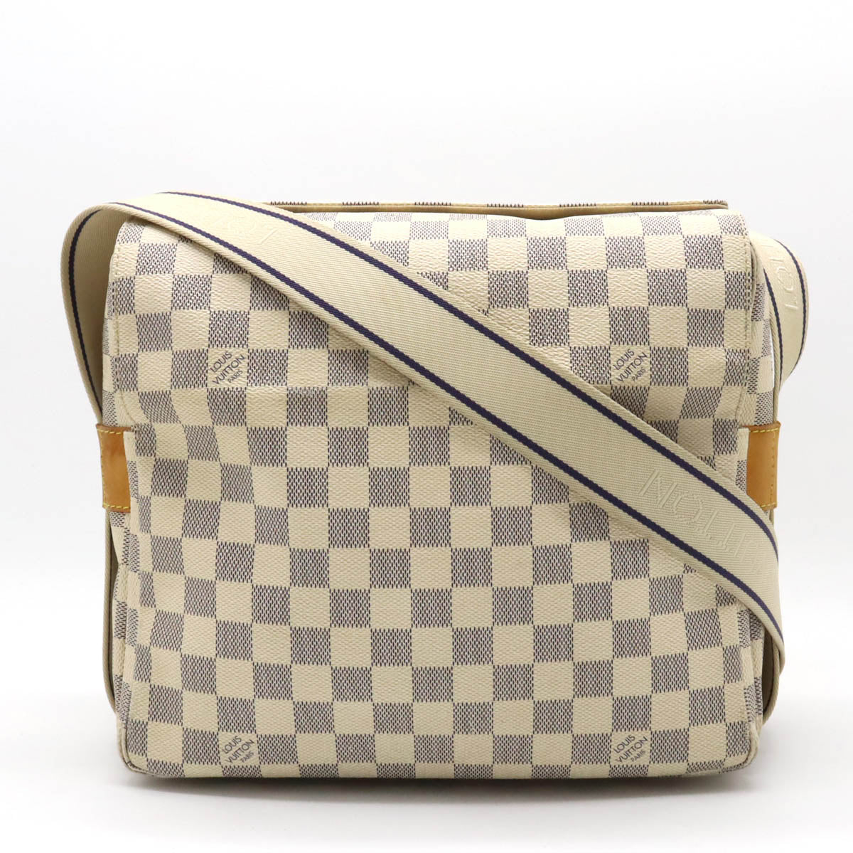 Louis Vuitton Damier Azur Naviglio Shoulder Bag N51189